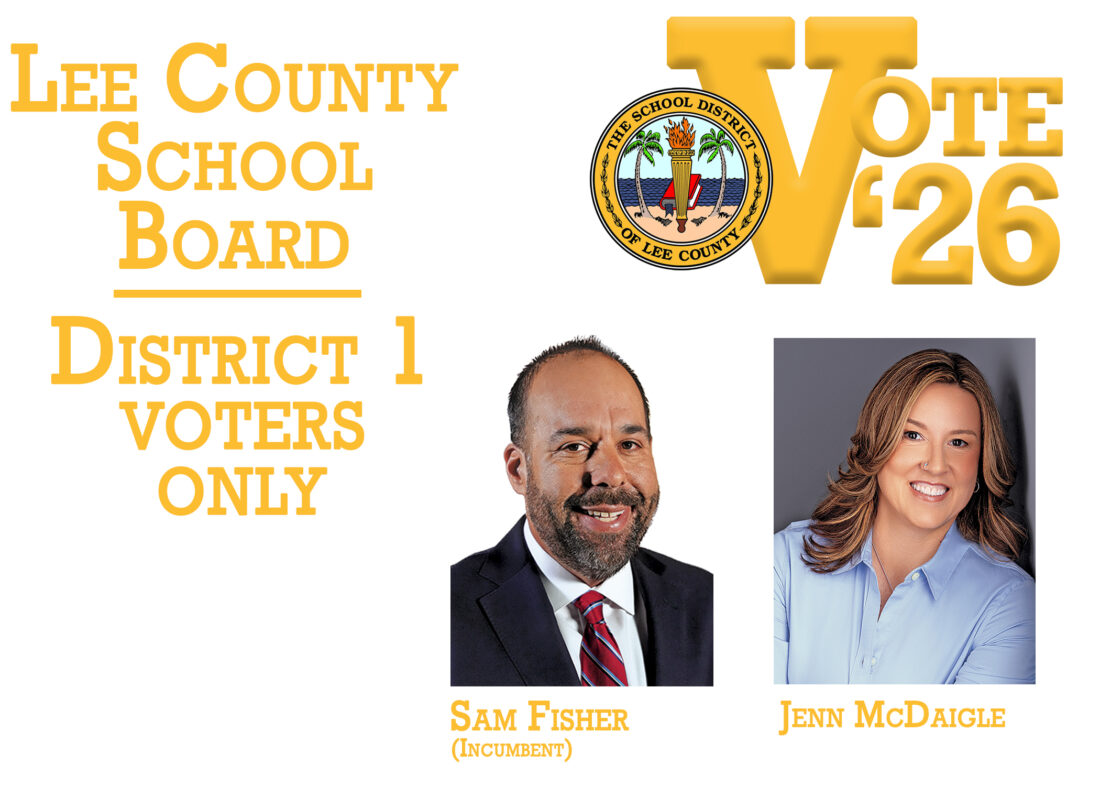 Election 2026 | Lee County School Board: District 1 voters only